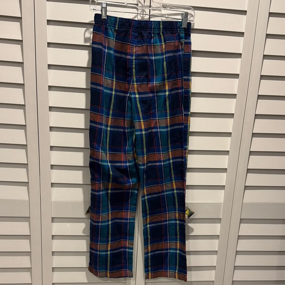 GAP Multicolor Plaid Lounge Pants